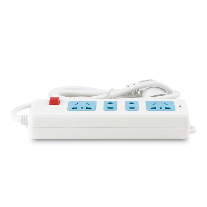 晨光标朗1.8米线总控单排4孔插座AEA98627