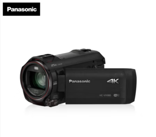 松下 HC-VX980摄像机 高清4K便携手持