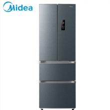 美的(Midea)321升 多门冰箱对开门 双变频一级能效 炫晶灰BCD-321WFPM(E)