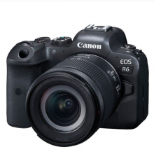 佳能/Canon 相机 EOS R6 EOS R6 微单相机 数码相机 全画幅专业微单 Vlog相机 4K短片拍摄 RF24-105 IS STM套机套餐(单位:台)