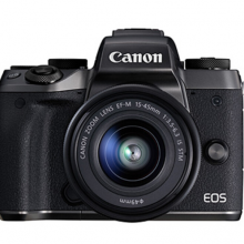 佳能(Canon) 微单相机套机 EOS M50 黑色 EF-M 15-45mm f/3.5-6.3 IS STM镜头(单位:台)