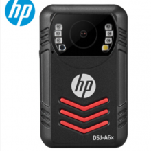 惠普（HP）DSJ-A6x执法记录仪高清红外夜视1800P现场记录仪 官方标配128G