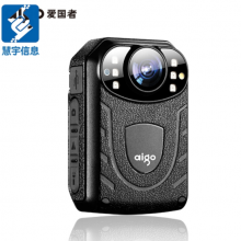 爱国者（aigo） 执法记录仪DSJ-T2 64G 红外夜视1296P便携加密白光照明录音录像拍照黑色