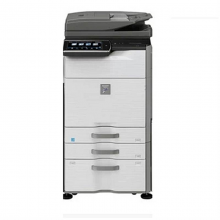 夏普M5608N黑白高速数码复印机输稿器+落地纸盒