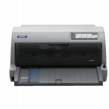 爱普生(Epson) LQ-690K 106列平推式针式打印机 （针式 票据打印机 黑白 A3）