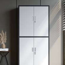 北旗科技 储物柜灰白薄边通双节