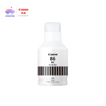 佳能（Canon）GI-86 BK 黑色墨水(适用GX7080/GX6080/GX5080/GX4080/GX3080)