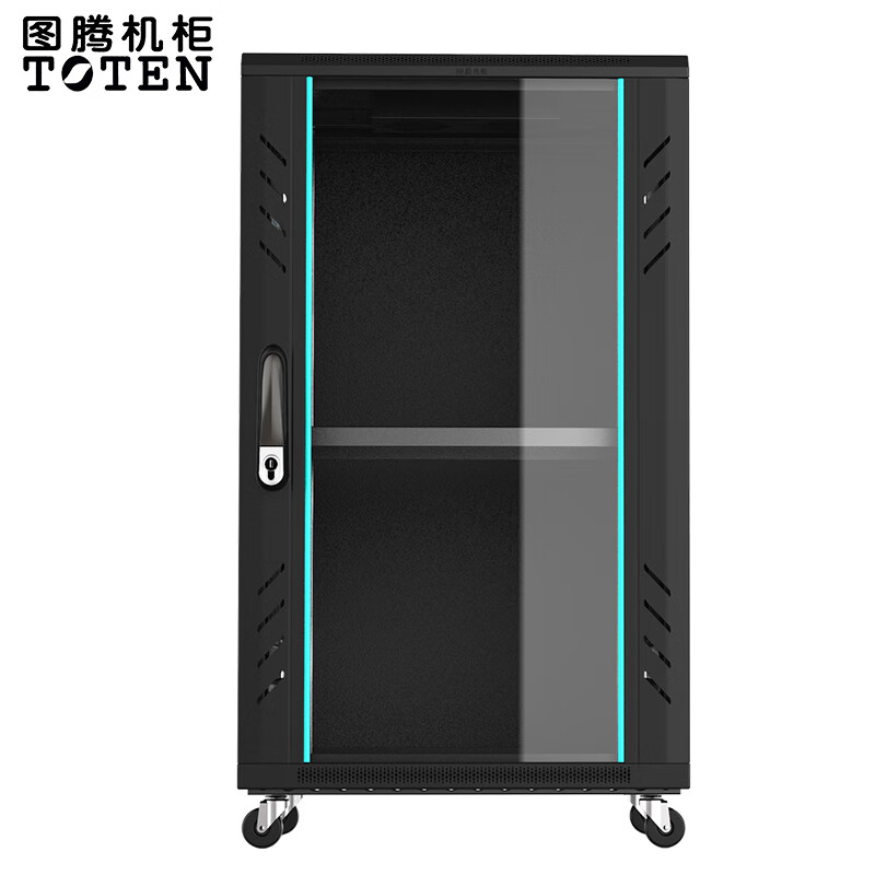 图腾（TOTEN）图腾机柜 网络机柜 计算机监控机柜18U加厚交换机机柜 600*600*988MM