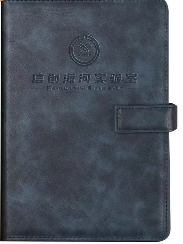 办公笔记本A5皮质定制加厚记事本