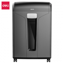 得力（deli）商务碎纸机 4级保密 单次16张 31L可视容量 可碎纸光盘连续30分钟14400