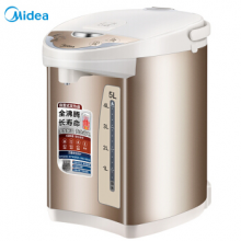 美的（Midea）304不锈钢热水瓶 5L容量PF701-50T