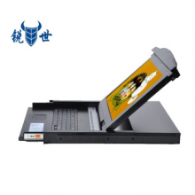 锐世CS-5716液晶kvm切换器17寸16口1u机架控制台usb+vga口 CS-5716 17寸