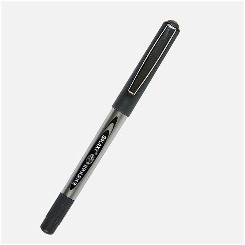 白雪 PVR-155 0.5mm直液式走珠笔 12支/盒(单位：支) 黑