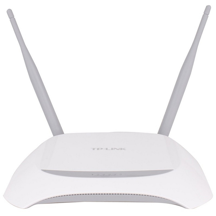 办公TP-LINK TL-WR842N 双天线无线路由器 300M 