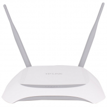 办公TP-LINK TL-WR842N 双天线无线路由器 300M 