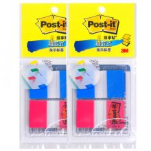3M 报事贴 便条纸/便利贴/便签纸/透明指示标签680-2pk-1
