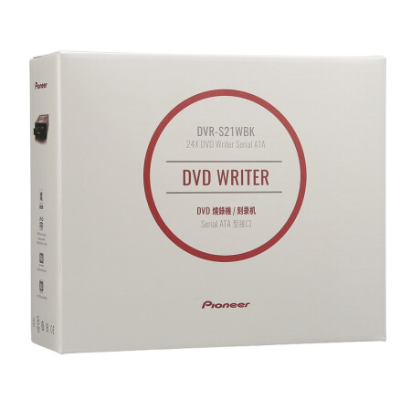 办公先锋(Pioneer)24倍速 SATA接口内置DVD刻录机 S21WBK