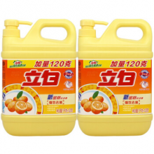 办公用品 立白洗洁精柠檬去油洗洁精1.5kg