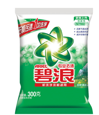 碧浪五星级无磷洗衣粉300G