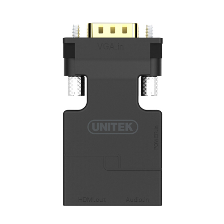 办公优越者(UNITEK)vga转hdmi转接头