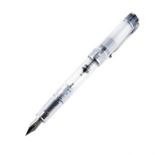 日本百乐（PILOT）透明钢笔 M尖 黑 FPRN-350R