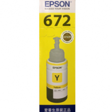 爱普生T6724黄色墨水墨盒（适用L220/L310/L313/L211/L360/L380/L455L485/L565/L605/L655） 