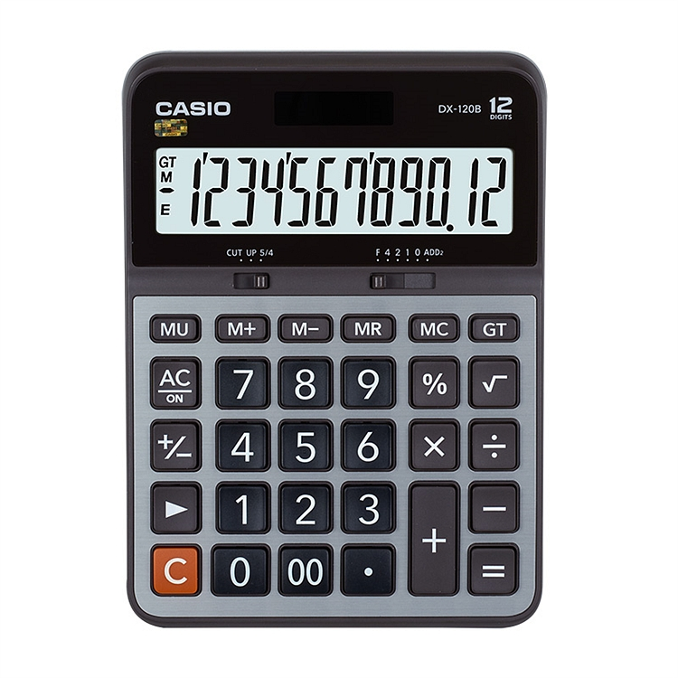 卡西欧 GX-120B 计算器   黑