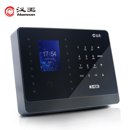 汉王（Hanvon）考勤机脸部面部签到快速识别 大容量红外高清双摄智能打卡机 C226