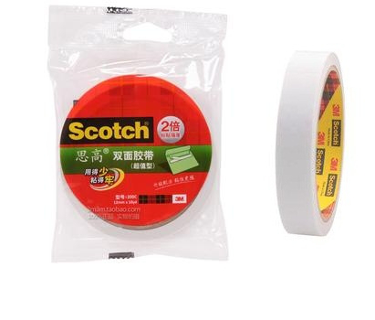 3M思高双面胶200C-24mm*10yd