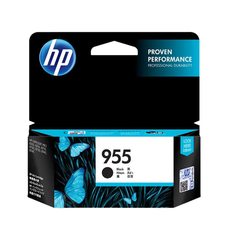 惠普（HP）L0S60AA 955  黑色墨盒 (适用HP 8210 8710 87208730)约1000页/LOS60AA