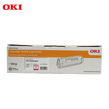 OKI C833dn LED激光打印机洋红色墨粉盒原装原厂耗材10000页货号：46443106 