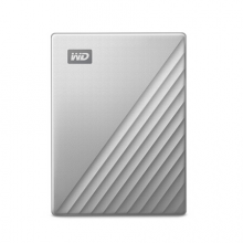 西部数据(WD) 2TB 移动硬盘 Type-C My Passport Ultra便携移动硬盘2.5英寸 银色  密码保护 兼容Mac 