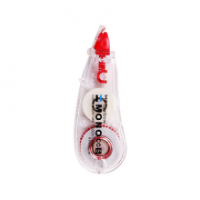 蜻蜓（Tombow）6m修正带 迷你学生用 涂改带 CT-CC5 红色 （CC5-透明红5mm）