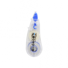 蜻蜓（Tombow）6米修正带 炫彩迷你学生用涂改带 创意多功能改正带 CT-CC6 透明白 （CC6-透明6mm）