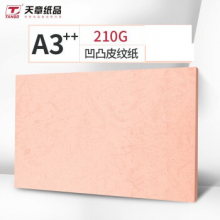 天章(TANGO)A3++ 皮纹纸 /封面纸/ 彩色纸  210g 100张/包 