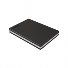 东芝(TOSHIBA) 2TB 移动硬盘 Slim系列 USB3.2 2.5英寸 黑色 兼容Mac 金属超薄（HDTD320YK3EA）