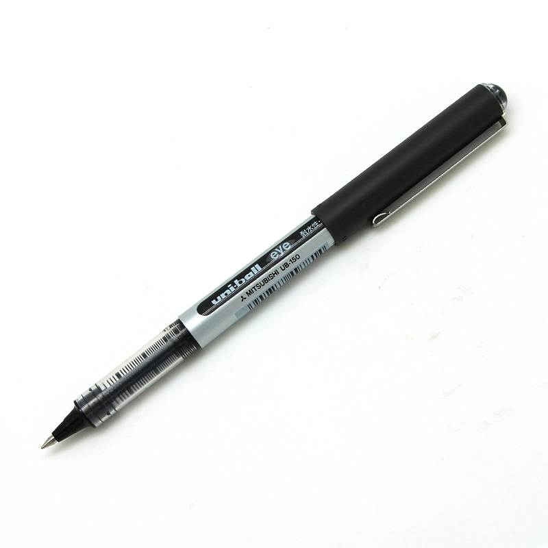 三菱（UNI）UB-150 全液式耐水性笔 0.5mm 黑色 10支盒 