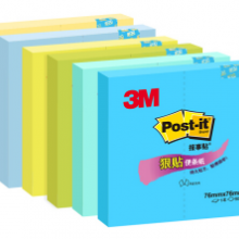 3M便利贴混色6本装654S-6SP-VENICE水上威尼斯540页