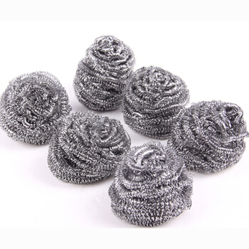 创净高级钢丝球（6只装）0802