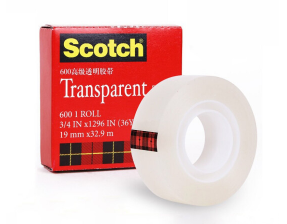 思高透明胶带600-QC33