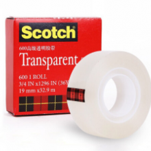 思高透明胶带600-QC33