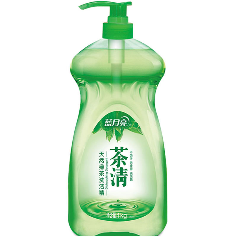 蓝月亮天然绿茶洗洁精1000g