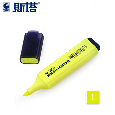 斯塔黄色荧光笔8340-1