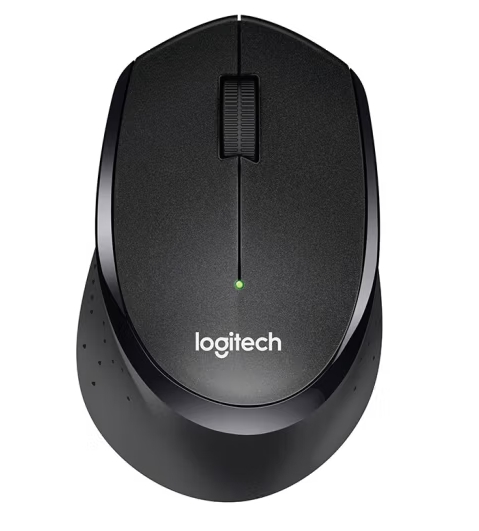 罗技（Logitech）B330 无线轻音鼠标 黑色