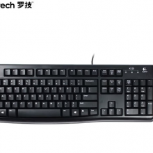 罗技（Logitech）K120 键盘 有线键盘 