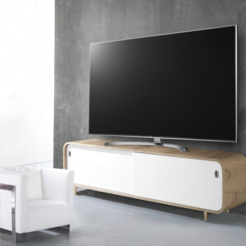 LG 55UJ7588-CB 55英寸 金属机身超高清4K纯色硬屏 主动式HDR 智能超薄平板液晶电