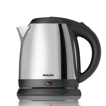 飞利浦（PHILIPS）电水壶家用防干烧自动断电烧热水壶 食品304不锈钢HD9307/19