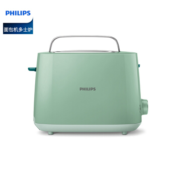飞利浦（PHILIPS） 家用8档全自动烤面包机两片双卡槽多士炉早餐吐司机 HD2584/60