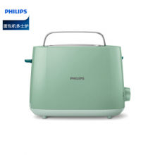 飞利浦（PHILIPS） 家用8档全自动烤面包机两片双卡槽多士炉早餐吐司机 HD2584/60