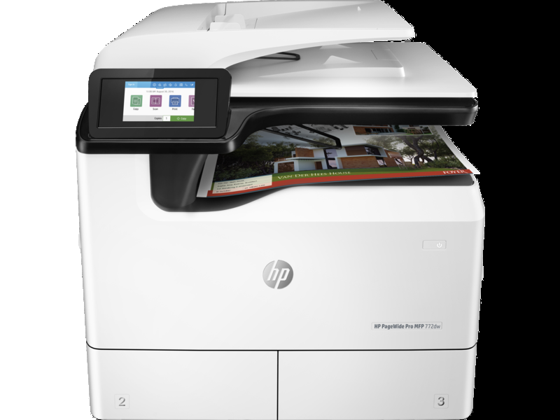 惠普HP PageWide Pro 772dw 页宽复合机（OS）（含送货上门）